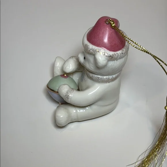 Lenox 2007 Teddy with Pink Hat - Picture 6 of 12